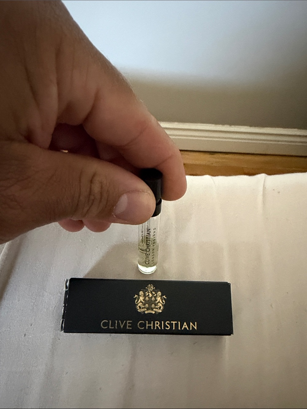 clive christian crab apple
blossom sample atomizer